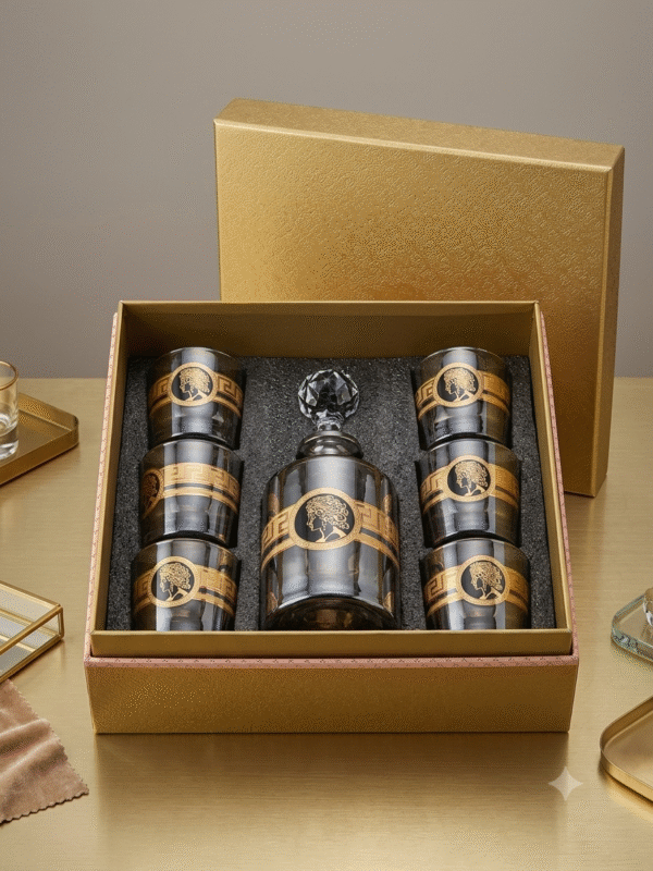 WHISKY DECENTAR GLASSES SET 7PC SET