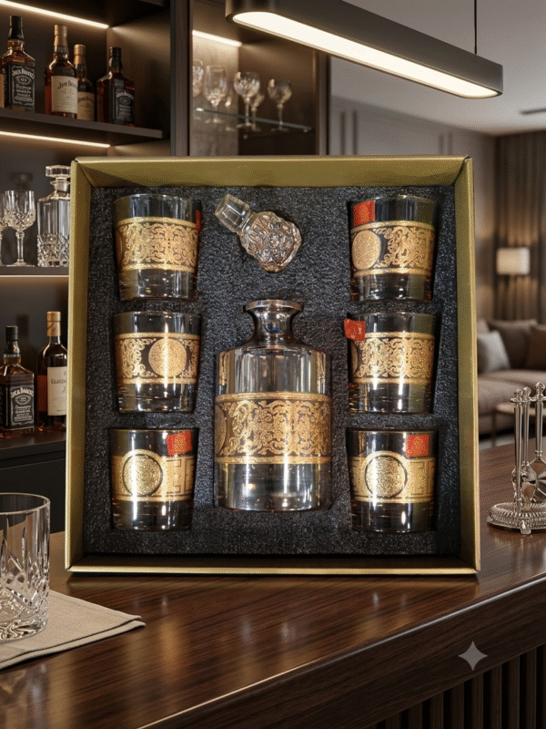WHISKY DECENTAR GLASSES 7PC SET