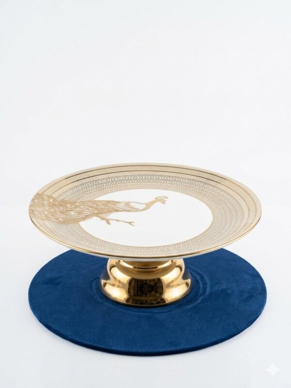 CLAYCRAFT PEACOCK FOOTED PLATTER